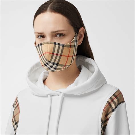 burberry vintage check cotton face mask|burberry baby jackets.